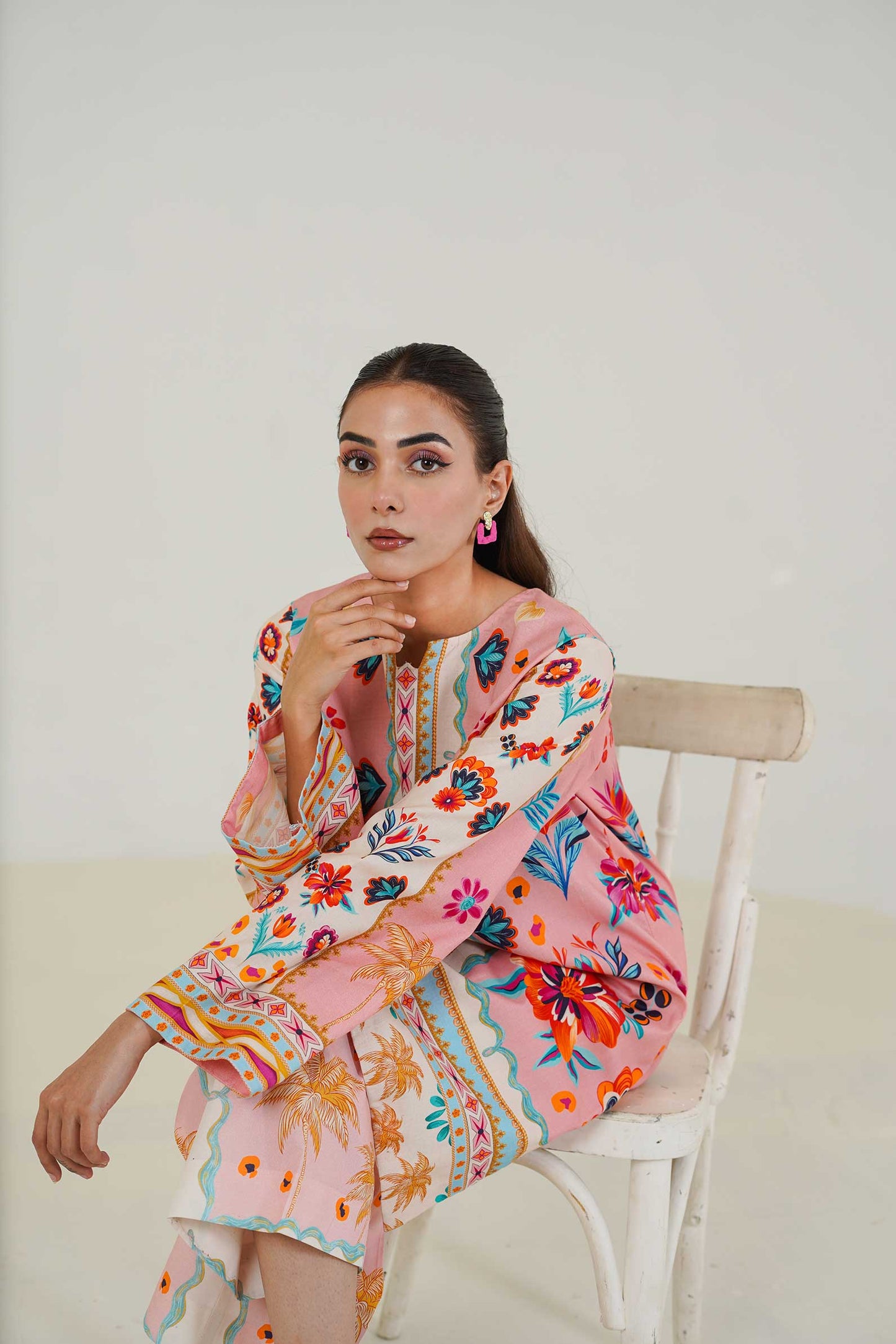 Blush Tropicana Co-Ord Set