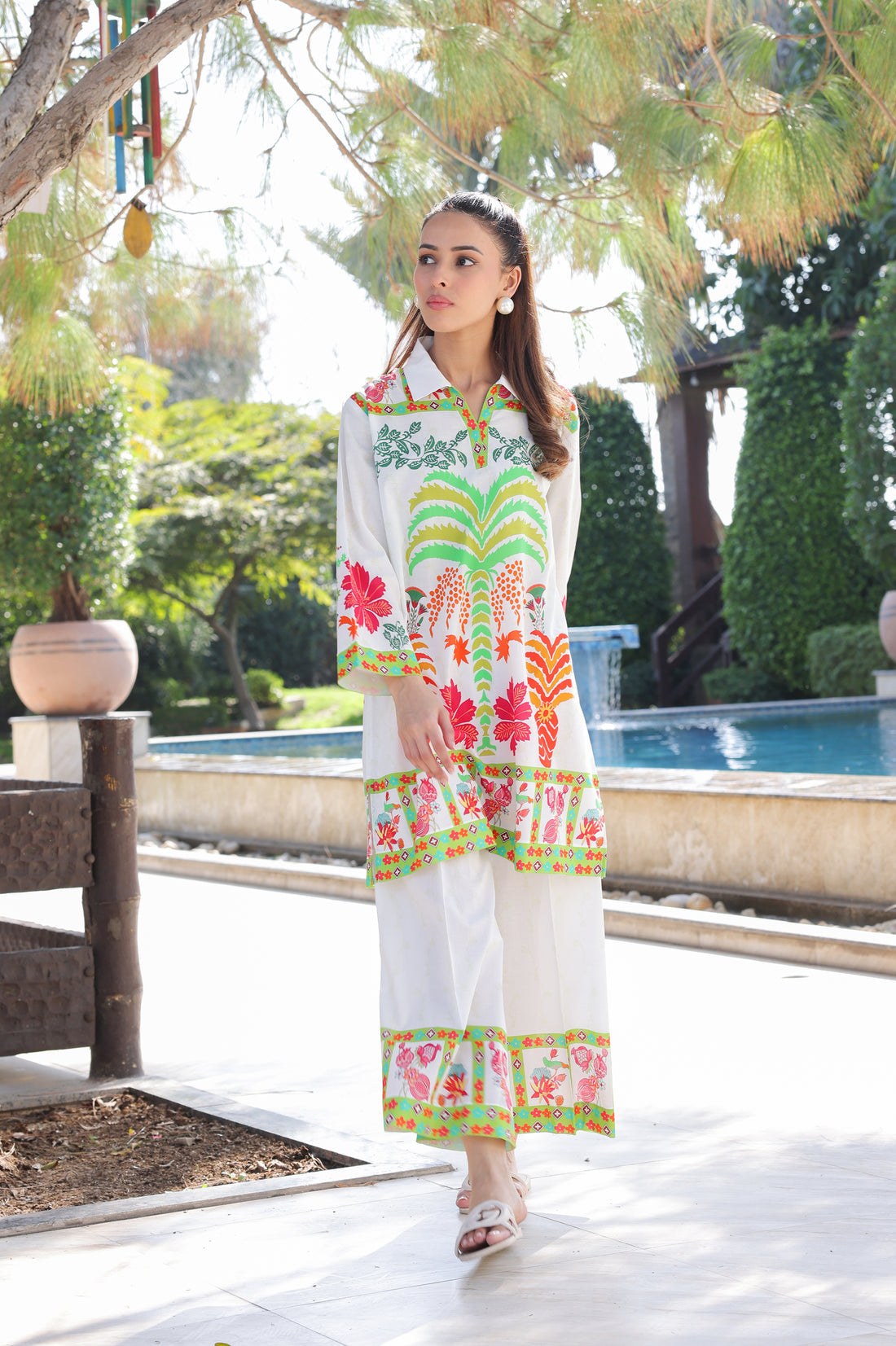 Verde Palm Co-Ord Set