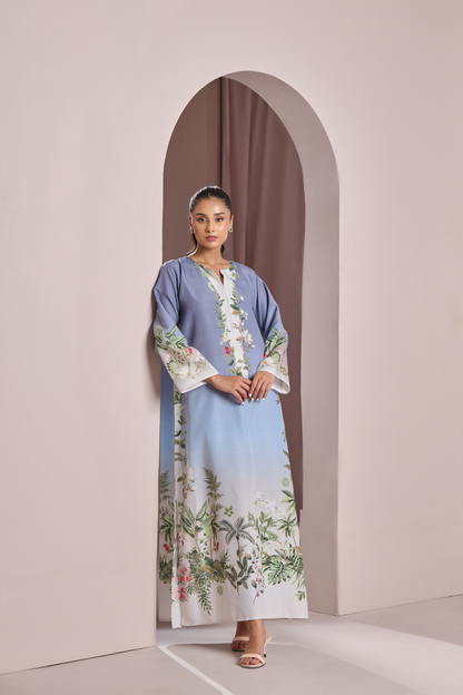 Azure Botanica Co-Ord Set
