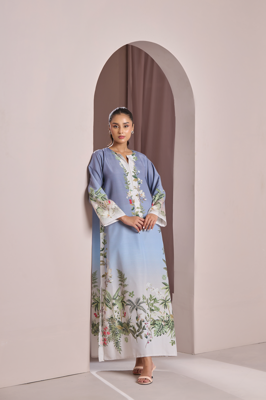 Azure Botanica Co-Ord Set