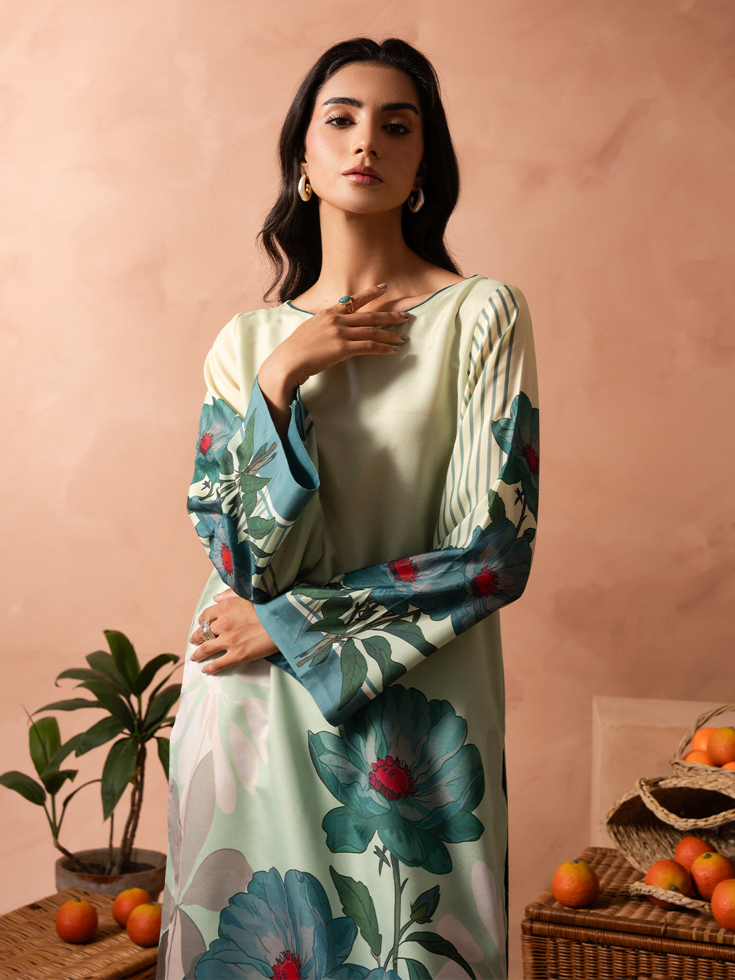 Sage Flora Co-Ord Set
