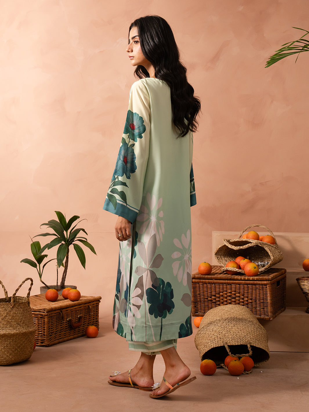 Sage Flora Co-Ord Set