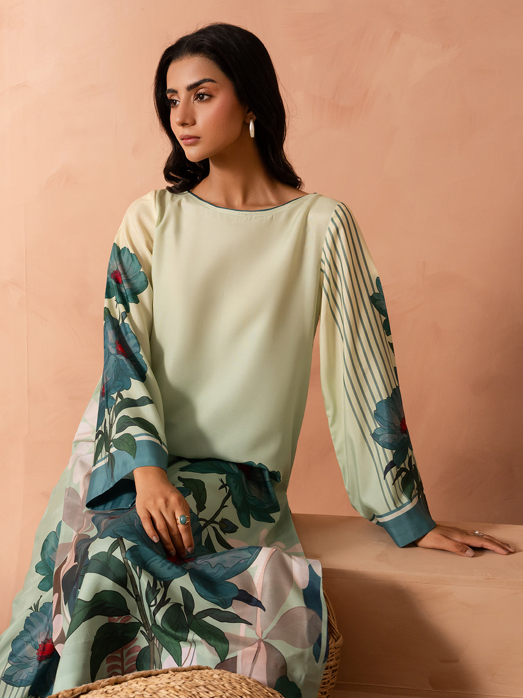Sage Flora Co-Ord Set