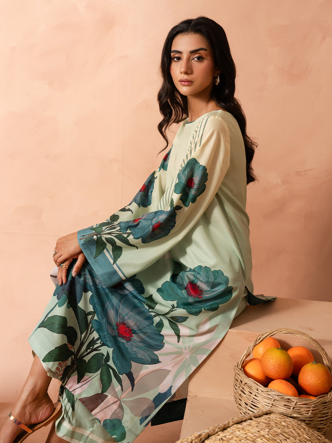 Sage Flora Co-Ord Set