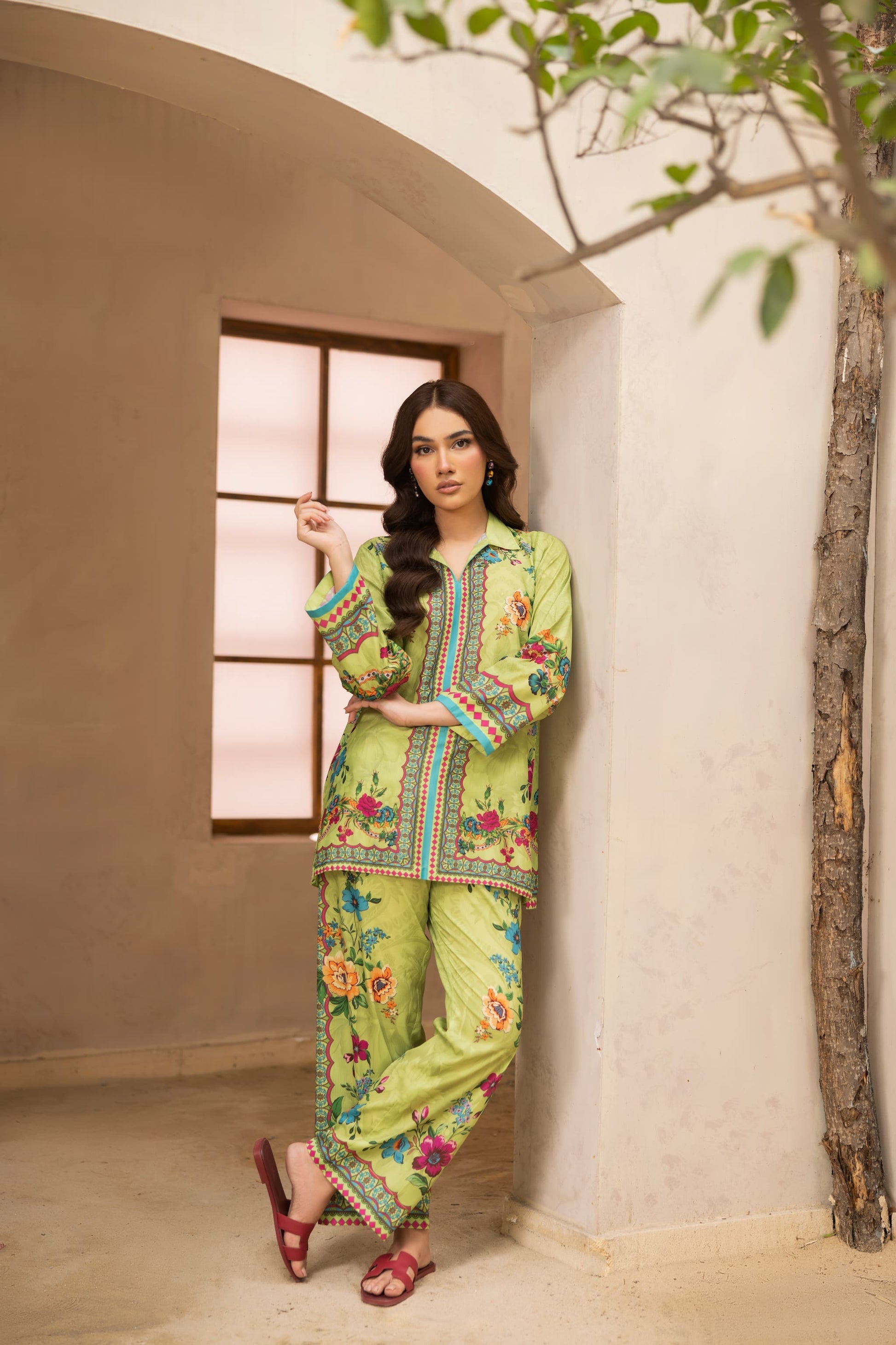 Lime Meadow Co-Ord Set