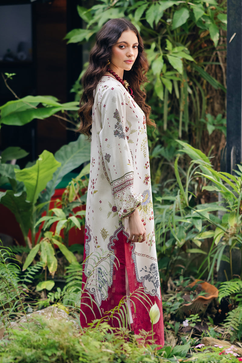 Crimson Ivory Kurta Set