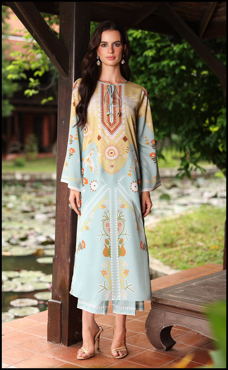 Ethereal Azure Kurta Set