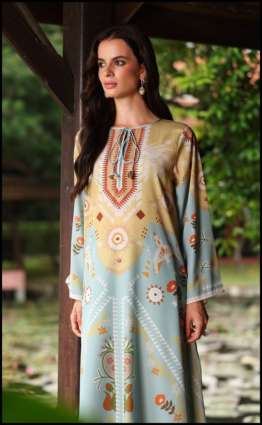 Ethereal Azure Kurta Set