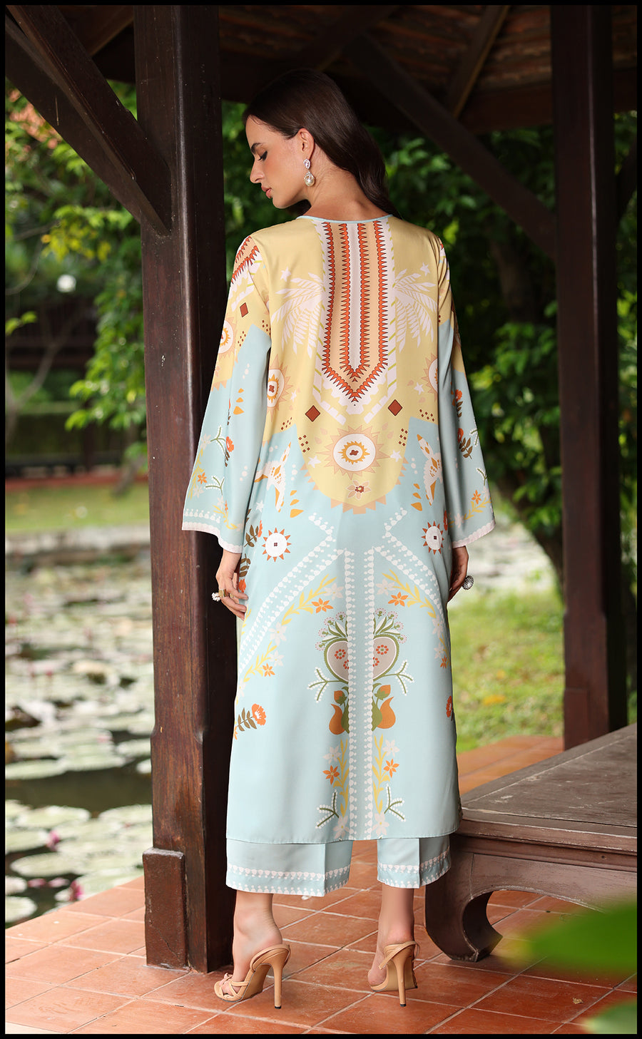 Ethereal Azure Kurta Set