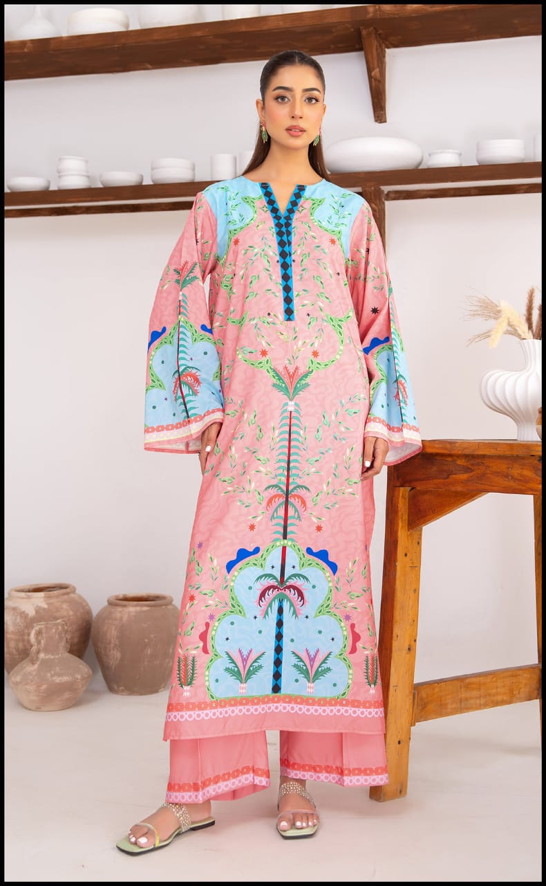 Roseate Sky Kurta Set
