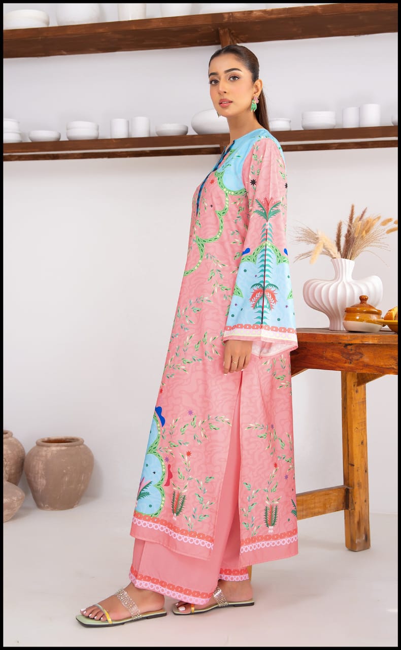 Roseate Sky Kurta Set
