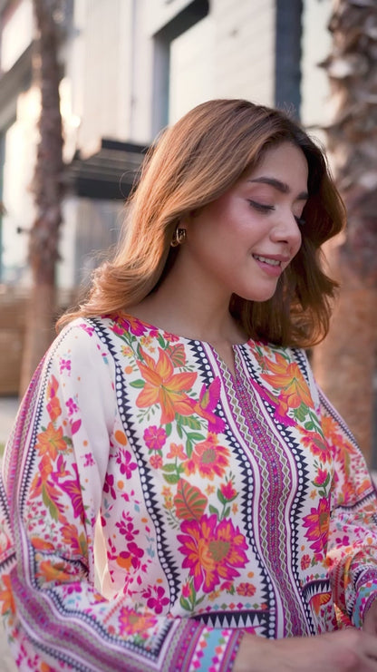 Radiant Floral Co-ord Set