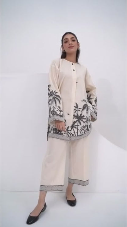 Oasis Palm Co-ord Set