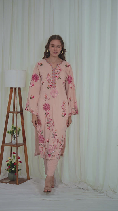 Petal Pink Kurta Set