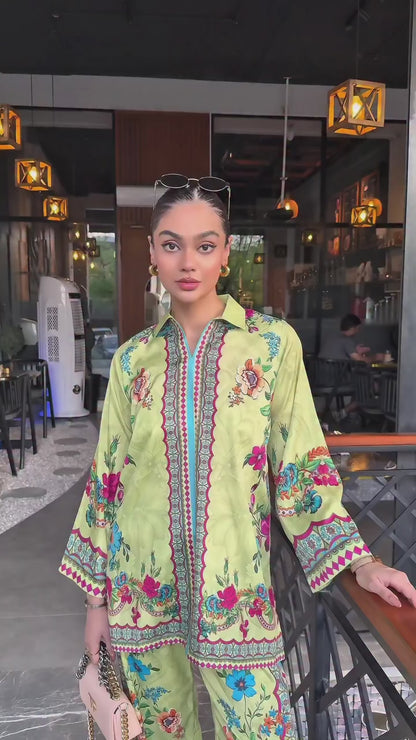 Lime Meadow Co-Ord Set