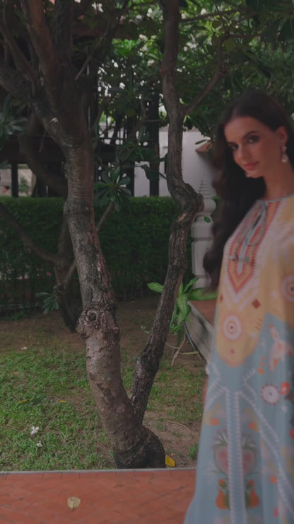 Ethereal Azure Kurta Set