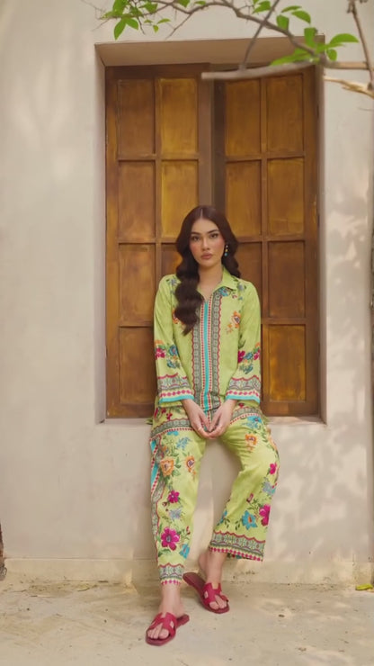 Lime Meadow Co-Ord Set